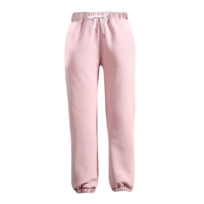 Generic Fleece Lined Sweatpants Warm Women Girls B Pink M S M L XL2XL 3XL Best Price Online Jumia Kenya