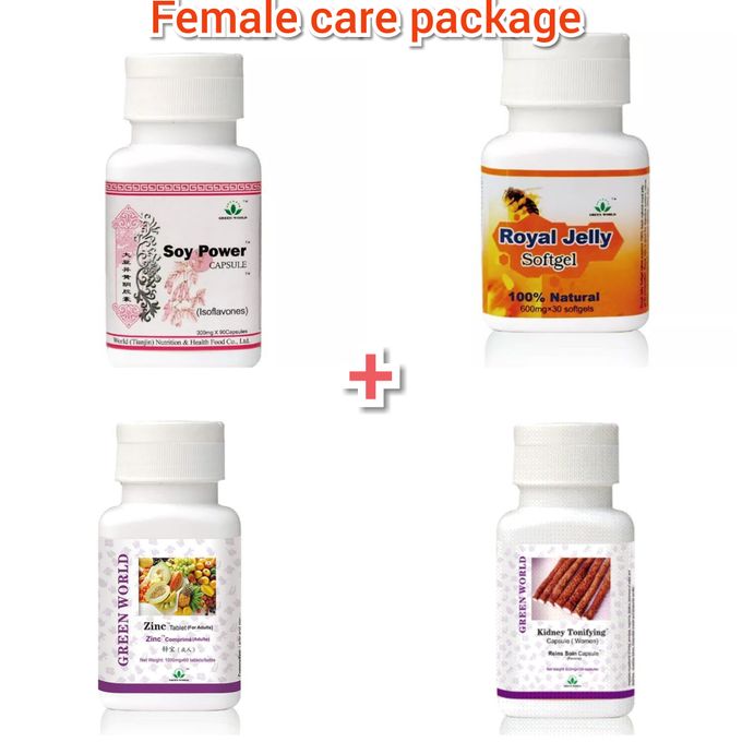 Green World Products Green world female care package (soy power + zinc ...
