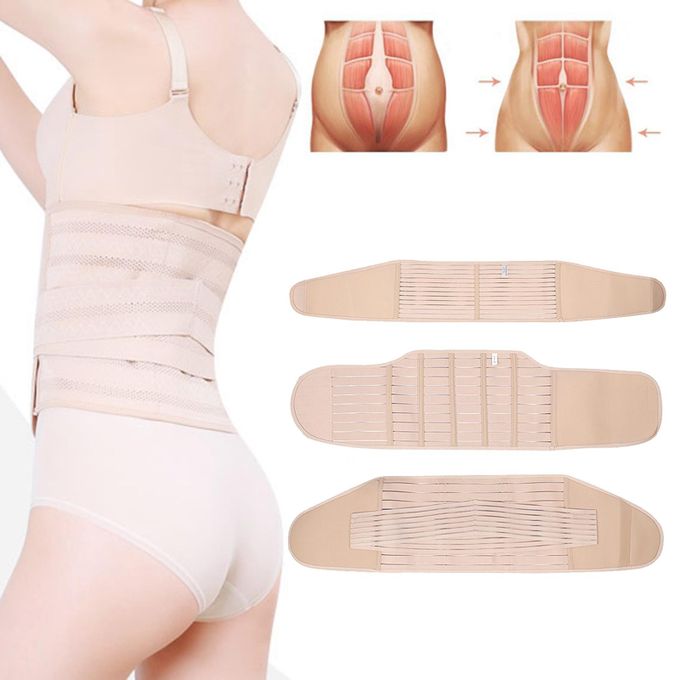 Shop Generic Shaper Slimming Corset Waist Trainer Postpartum Belly Band  Pregnant Belt Body Shapers Postnatal Shapewear Maternity Strap Girdle  Online