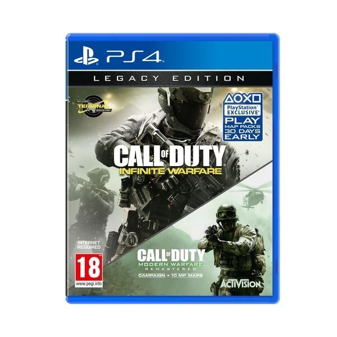 Call of duty infinite warfare sales and modern warfare remastered ps4