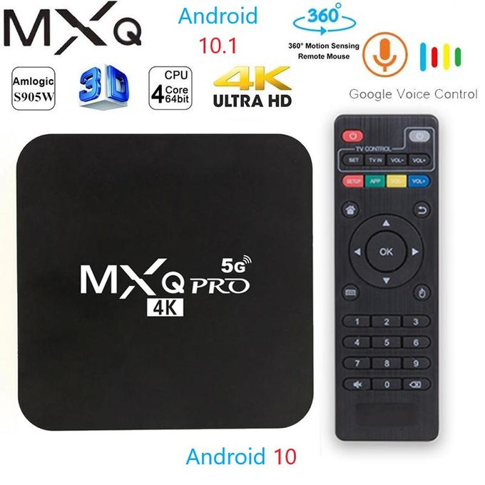 Mxq Pro Smart 4k Android 7 1 Tv Box Black Best Price