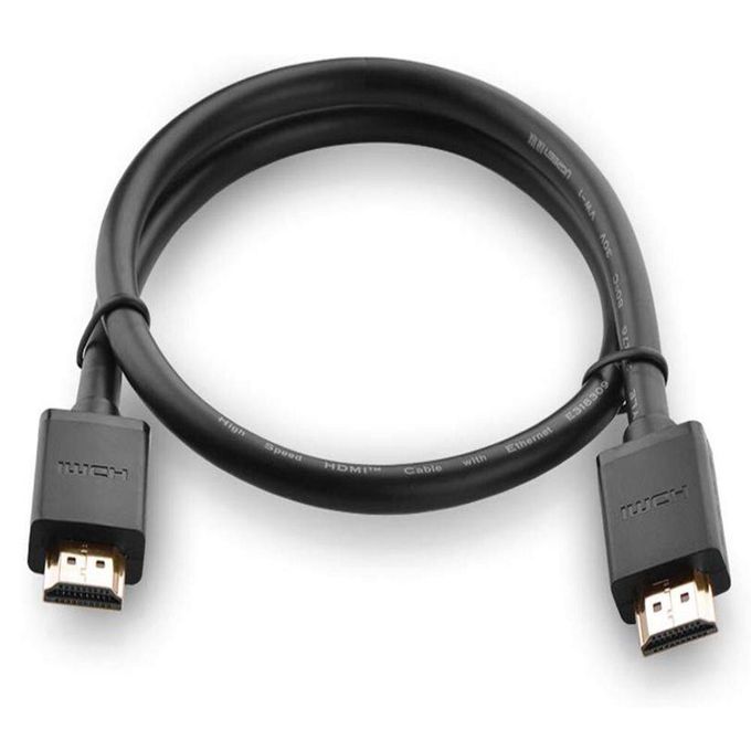 product_image_name-Ugreen-HDMI 4K Cable Male to Male Black 5m (UG- 10109)-1