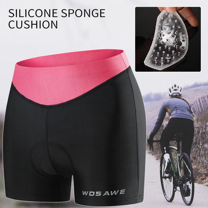 Generic Women's Cycling Underwear 3D Padded Bike Shorts Road Biking M Black  @ Best Price Online