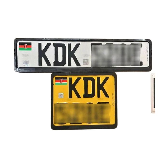 number plates in kenya