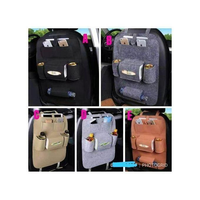 Generic Car Back Seat Organizer MultiFunction Best Price Online