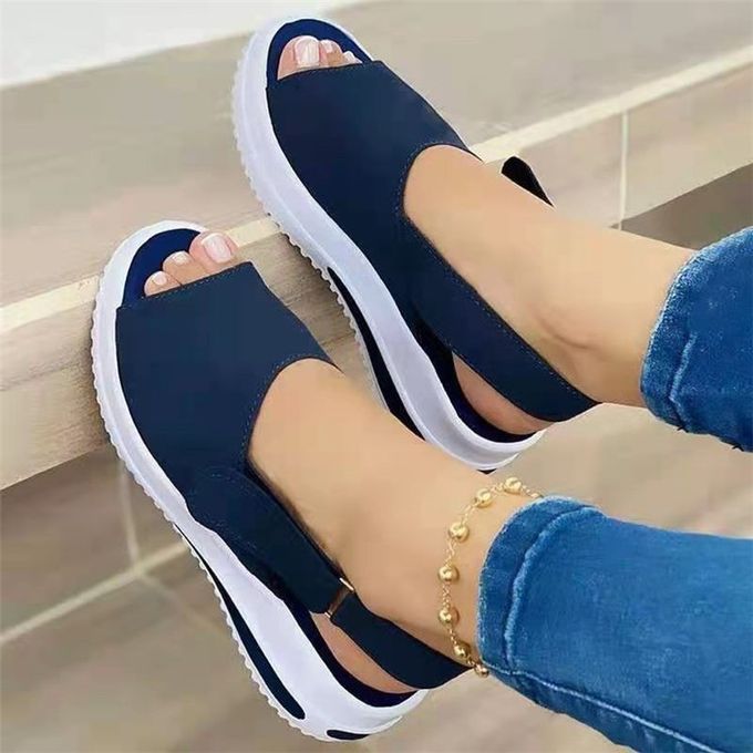 Fashion 2021 New Women Sandals Soft Stitching Ladies Sandals