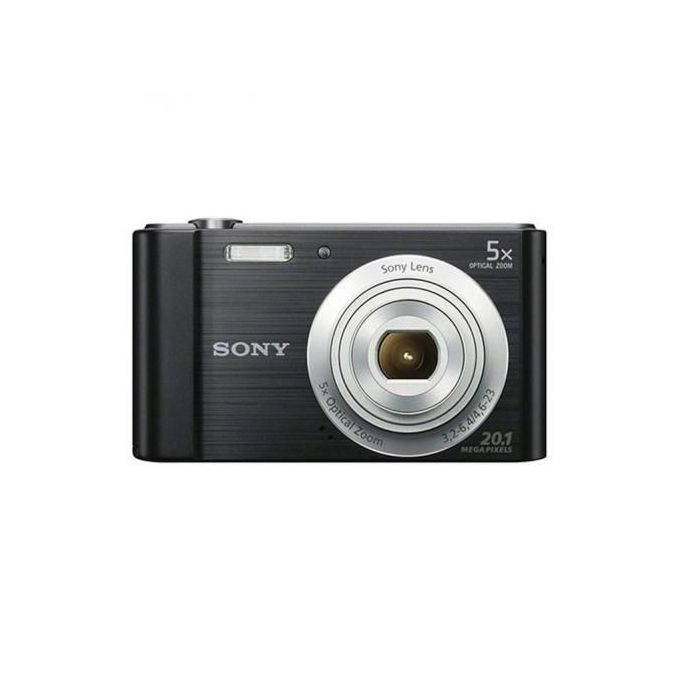 Sony DSCW800 Cybershot Digital Camera 20.1 megapixels Black