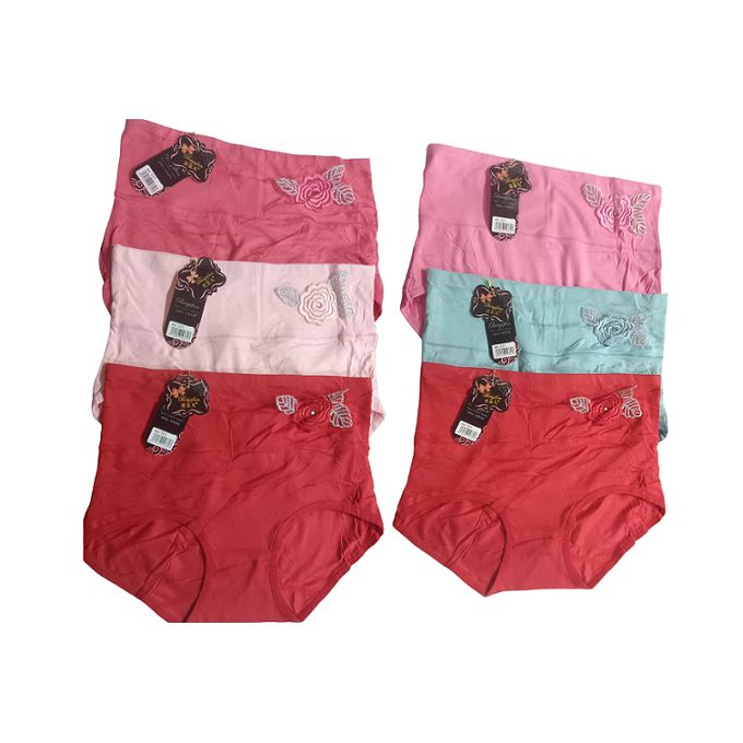 Fashion 4PCS NET SEAMLESS COTTON UNDERWEAR, LADIES PANTS @ Best