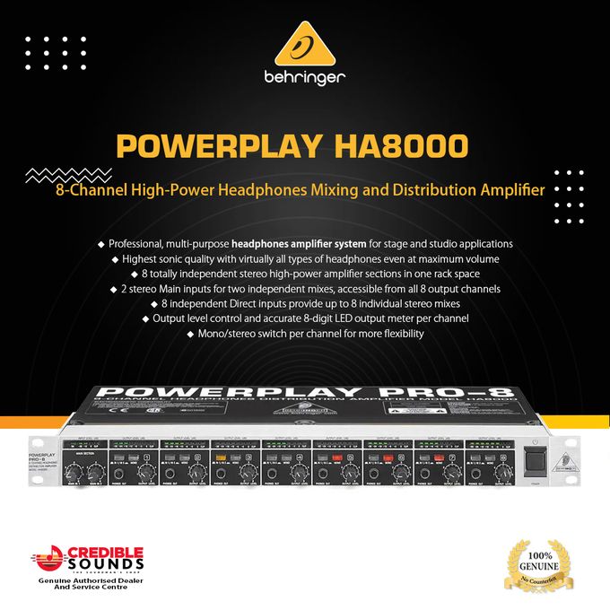 Powerplay best sale 8 behringer