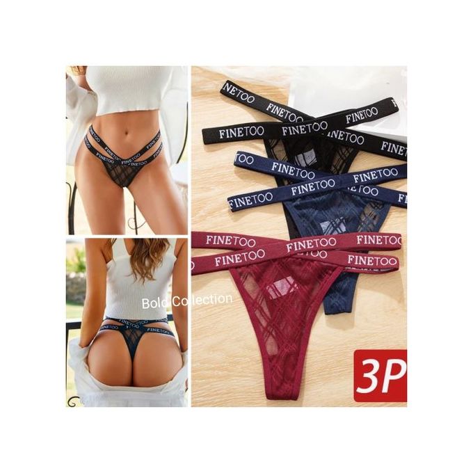 FINETOO Cotton Thongs for Women Sexy Soft Breathable Nepal