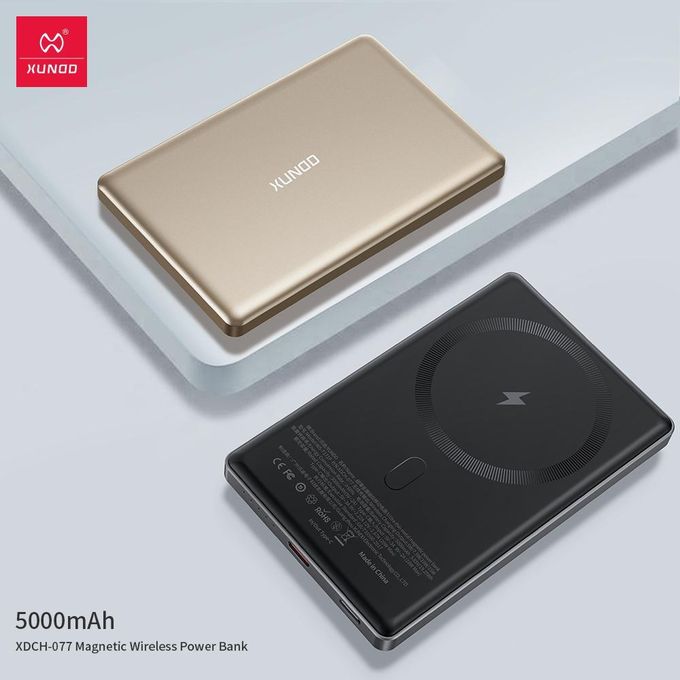 Xundd Xundd XDCH-077 Black Magnetic Power Bank 5000mAh