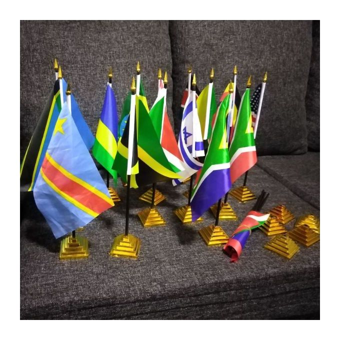 Flag Flag Miniature Country Flags Set with Detachable