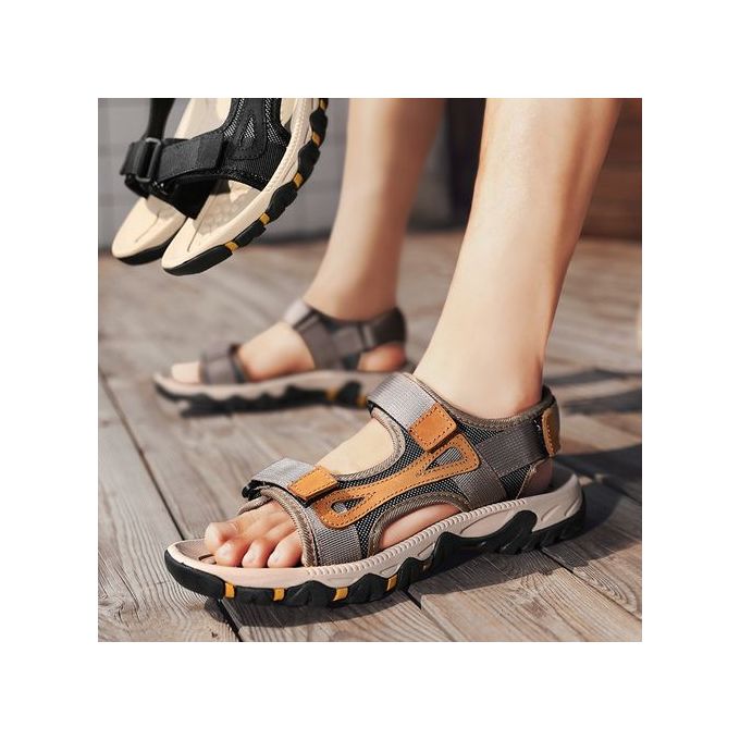 Flexible Soles Pocket Men Sandals/ Running Trekking Sandals/ Greek Men  Sandals/barefoot Men Sandals OLLANTA 