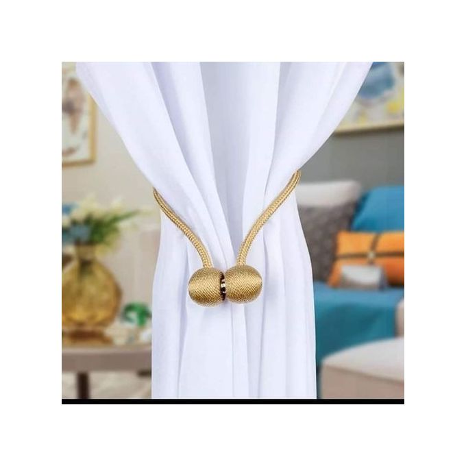 Generic Magnetic Curtain Holders Gold Best Price Online Jumia