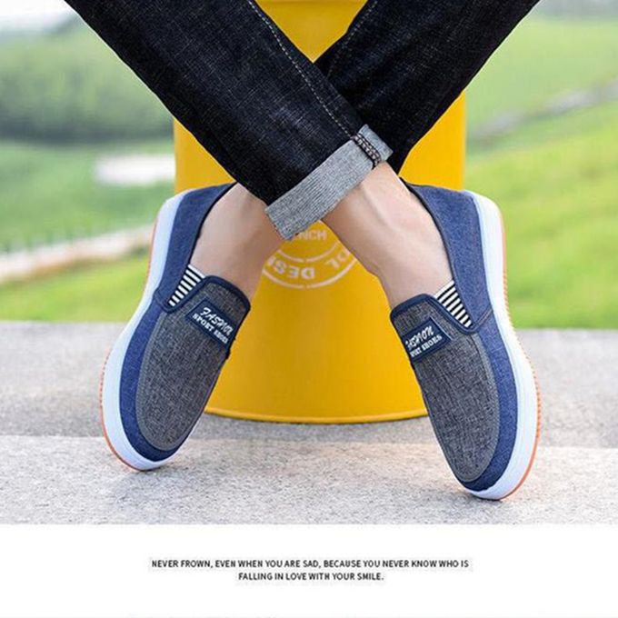 Fashion Men's Shoes Loafers Classic Men's Casual Shoes Canvas Loafers ...