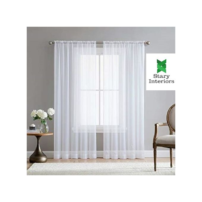Stary Interiors Grey Curtain Free Sheer Best Price Online