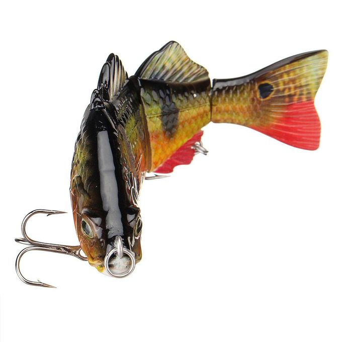 Generic 4 Swimbait Life-like Perch Crappie Bluegill Striper 10cm F4JA-08 @  Best Price Online