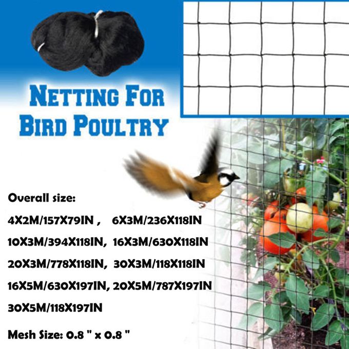 Bird Net Anti Bird Catcher Netting Pond Net Fishing Net Traps