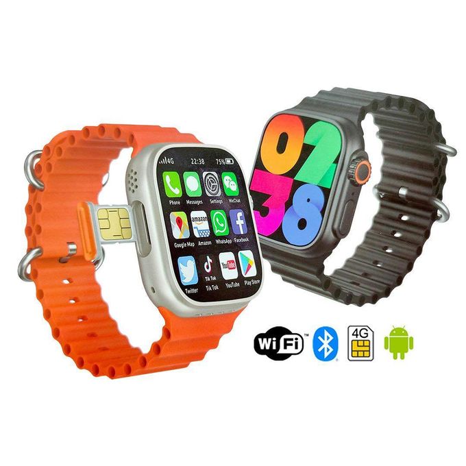 product_image_name-Smart Berry-C90 ULTRA - 4G SIM With Phone Call, WIFI, GPS, Video,Smartwatch.-2