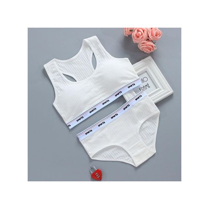 Underwear Set In Two Pieces Padded Bra + Cotton Panties - Daraghmeh