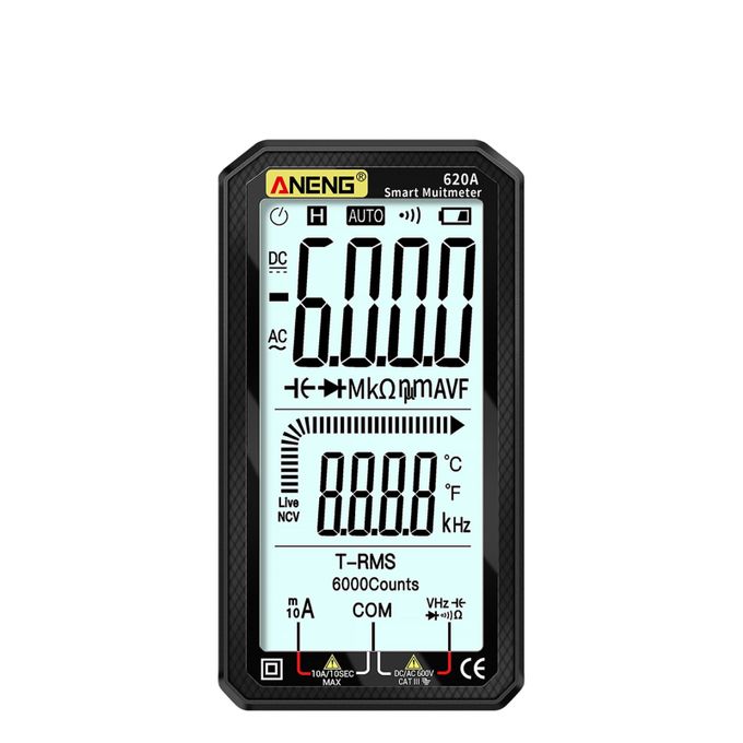 Generic ET8134 Professional Digital Smart Multimeter AC DC Voltage