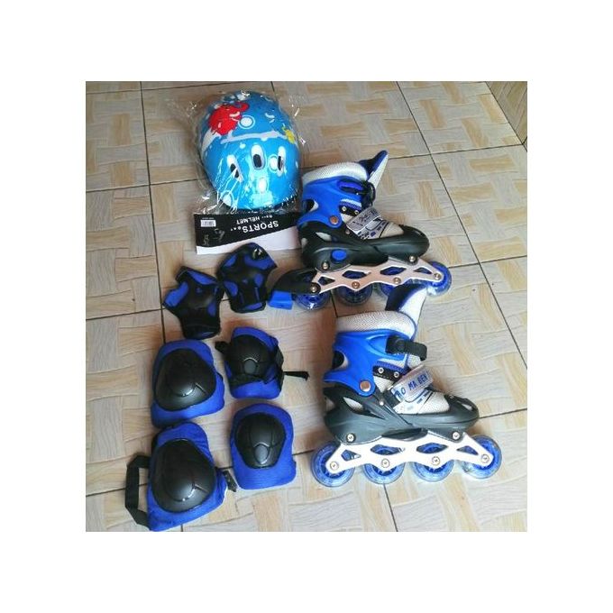 Generic Complete Kit Blue Roller Skates Shoes Best Price Online Jumia Kenya