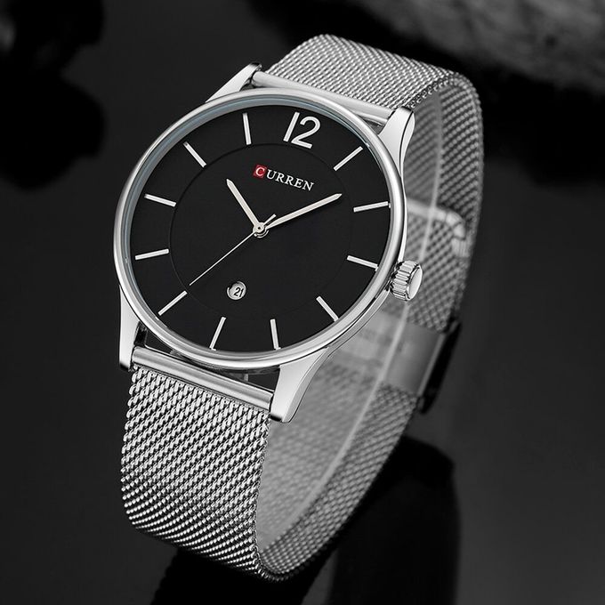 product_image_name-Curren-Quartz Watch Silver Black.-1