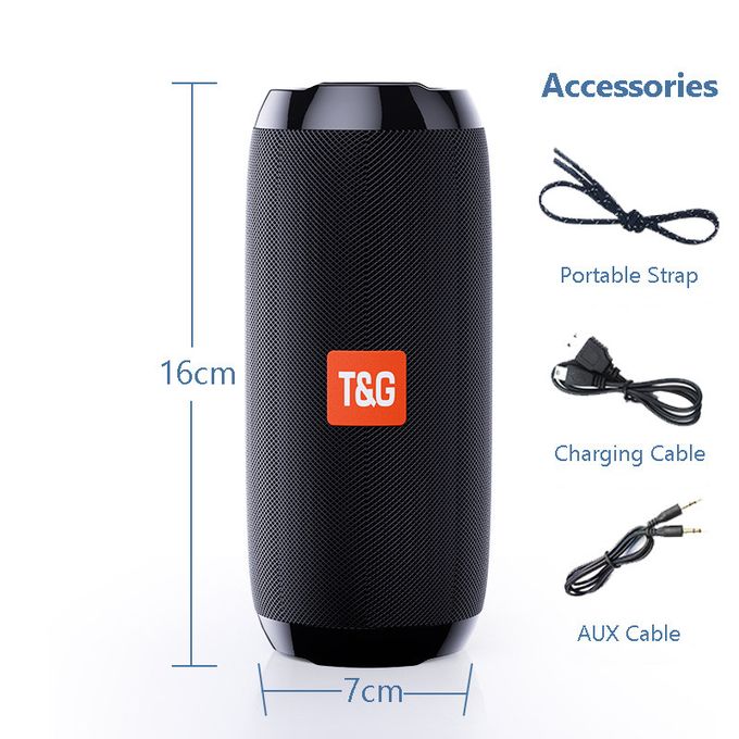 T G 117 Portable Wireless Bluetooth Speaker Black Best Price Online Jumia Kenya