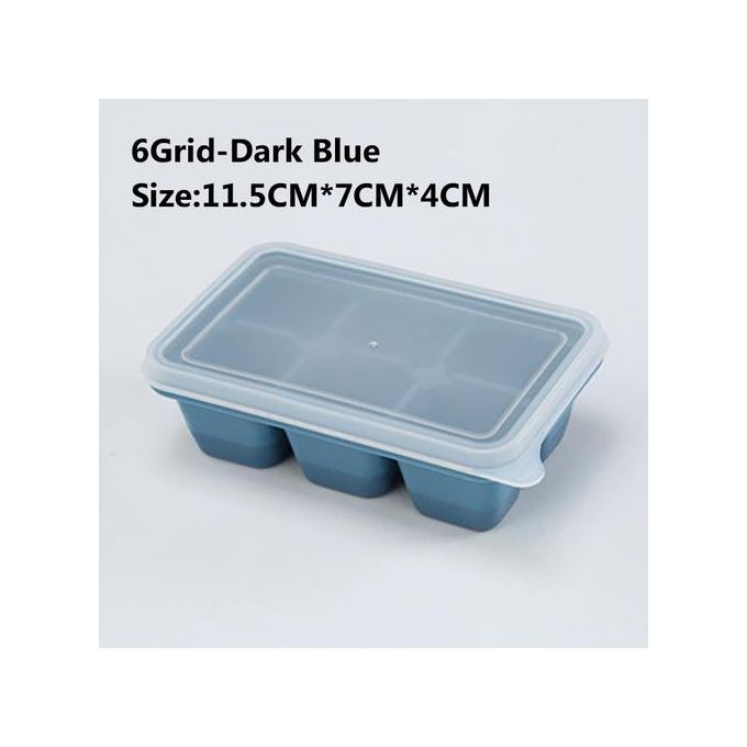 160 Grid Silicone Ice Tray Foldable Ice Mold Ice Breaker Ice Grid Tray Mini  Ice Cubes Small Square Mold Ice Maker Silicone Mold