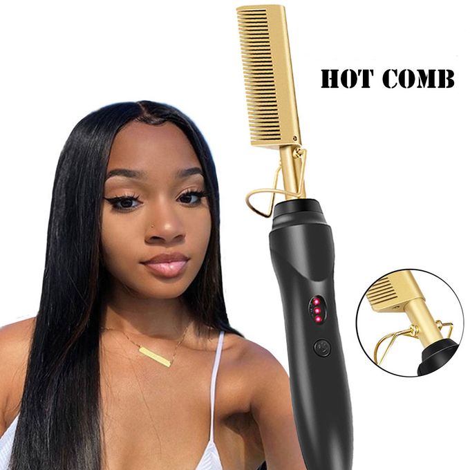 product_image_name-Generic-Hot Comb Wet And Dry Hair Use Hair Straightener Comb-1