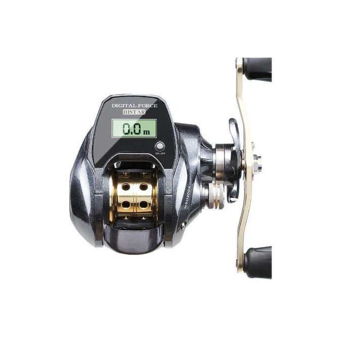 Generic Display Digital Electronic Fishing Reel Water Depth Measurement  High Speed LowProfile Line Counter Baitcasting Reel Fishing Tool