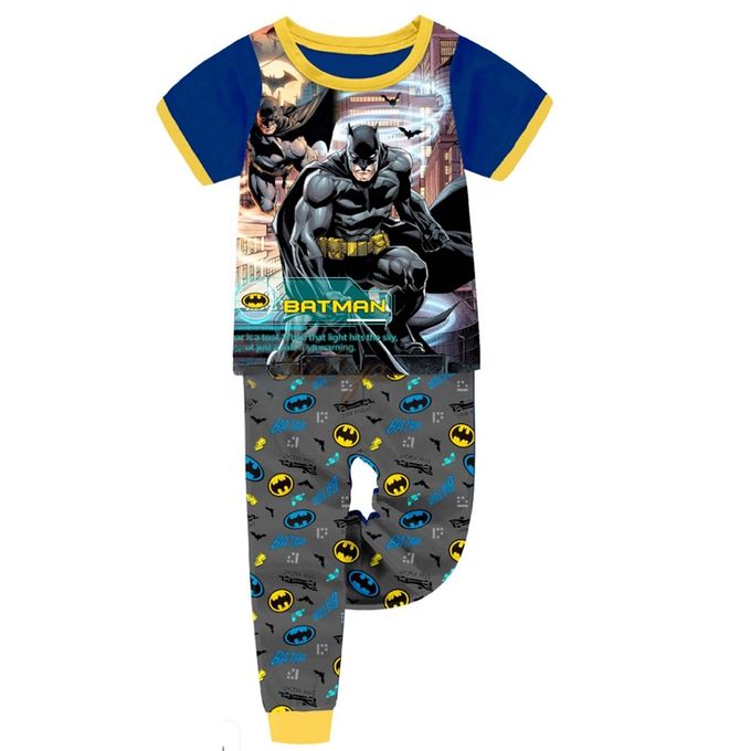 Barbieliya Short Sleeves Glow - In - The - Dark Cotton Batman Pajamas @  Best Price Online | Jumia Kenya