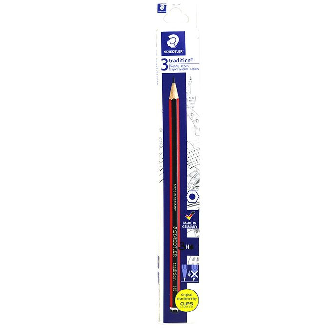 Staedtler 3 Tradition Drawing Pencil 110 3h Staedtler Best Price