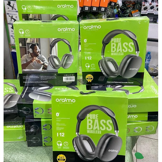 product_image_name-Generic-Oraimo I12 Wireless Bluetooth Earbuds – True Stereo Sound Headphones with Auto Pairing & Charging Dock-1