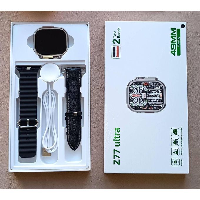 product_image_name-Smartwatch-z77 PRO Ultra Wireless Charging 49mm ,Notifications And Sports-1
