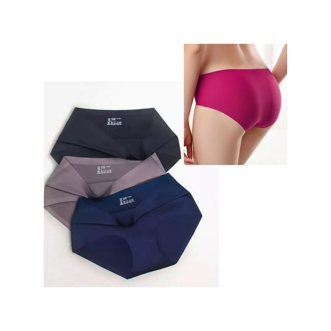 Ekouaer Sexy Ice Silk Bikini Underwear Panty Womens Seamless String Briefs  Soft Stretch Breathable Invisible Panty 3 Pack, Light Purple/Black/White (3  Pack), XX-Large : : Clothing, Shoes & Accessories