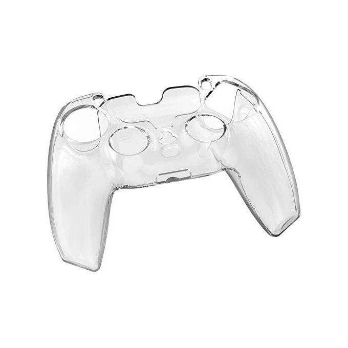 Kjh PS5 Controller, Transparent Hand Grip Crystal Cover for PS5