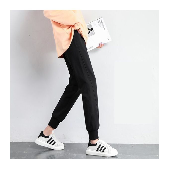 Fashion (Black Normal)Women's Harem Sports Pants Casual Urban