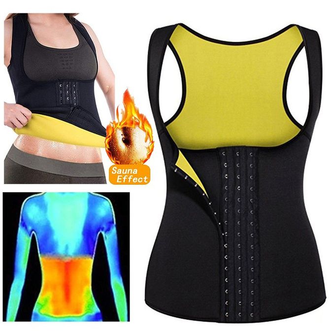 Fashion Waist Trainer Body Shaper Corset Sweat Slimming Belt For