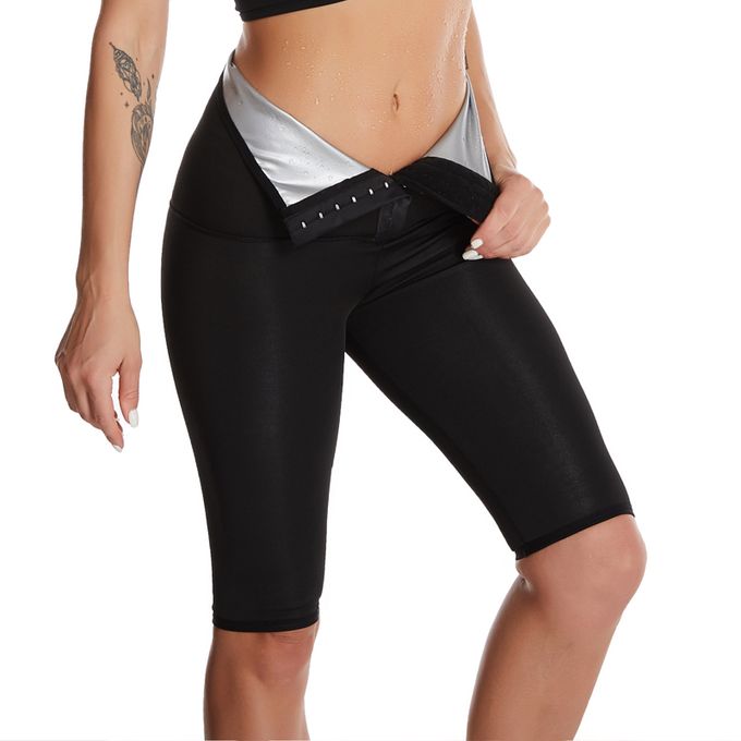Body Shaper Pants Sauna Shapers Sweat Sauna Effect Slimming Pants Shapewear  Workout Gym Leggings Fitness High Waist Pants