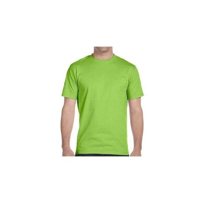 Fashion Lime Green Plain T Shirt/Luminous Green T-shirt @