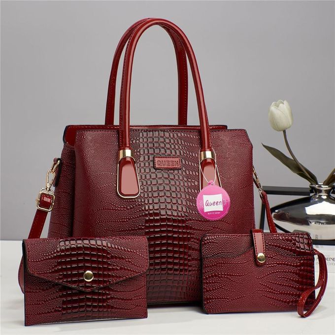 Fashion 3 In 1 Ladies Shoulder Bag Handbag Best Price Online Jumia Kenya