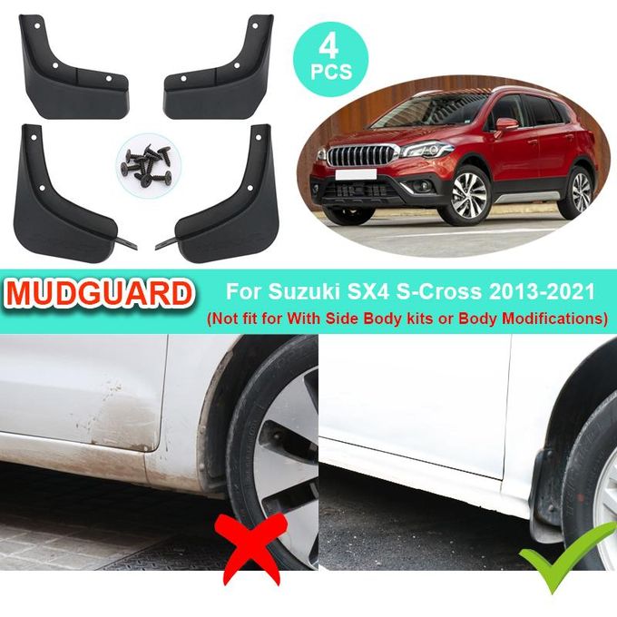 Generic Car Mudguards For Suzuki SX4 S-Cross 2013 2014 2015 2016 2017 2018  2019 2020 2021 Mudflap Front Mud Flaps Fender Accessories @ Best Price  Online | Jumia Kenya