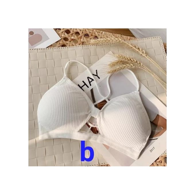 Fashion Sexy Criss Cross Back Neck Bra/Bralette For Women And Girls @ Best  Price Online