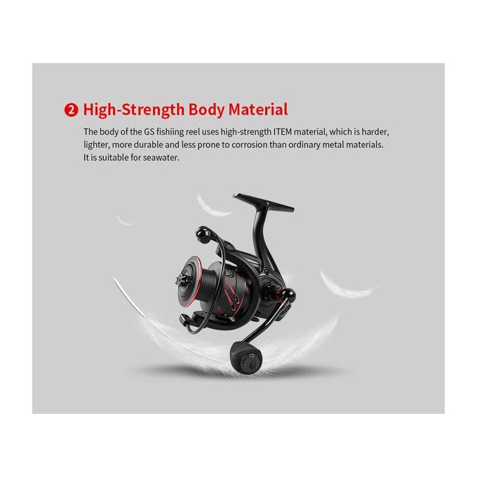 Generic Fishing Reel Spinning Full Metal Spool Spinning Reel Max Drag Carp  Fishing Reel Molinete De Reel For Spinning @ Best Price Online