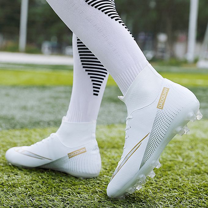 Fashion Men High Top Football Shoes Soccer Boots Sneakers
