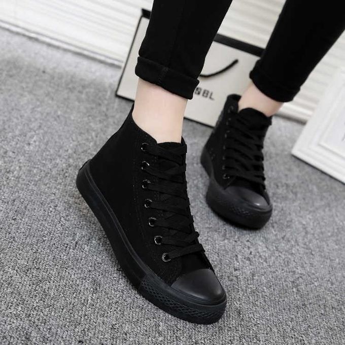 Fashion New Arrival Black Sneakers 
