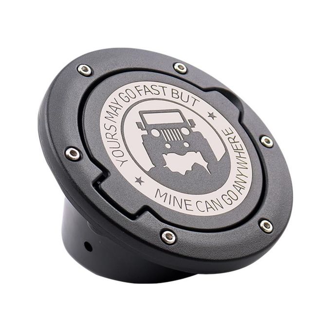 Generic Metal Gas Cap Fuel Door Gas Tank Cover Fit for Jeep Wrangler JK  Unlimited 07-17 @ Best Price Online | Jumia Kenya