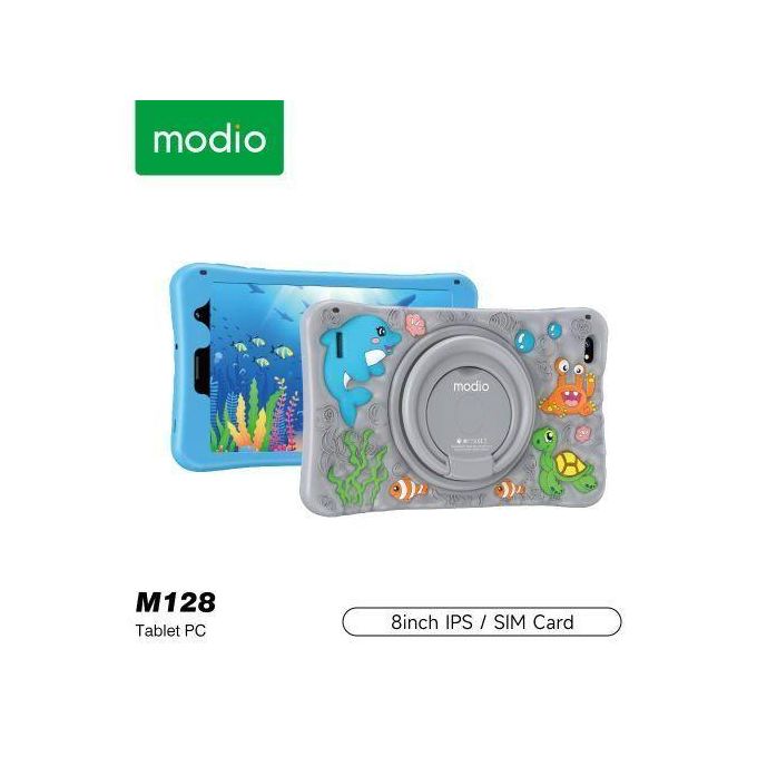 product_image_name-Generic-Modio M128 KIDS/STUDY TABLET 8INCH 256GB/6GB 4000MAH 5G SIMCARD SLOT AND TOUCH PEN -1