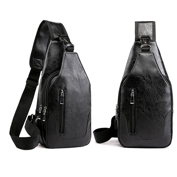 Mens Leather Cross Body Sling Bag for Outdoor Adventures – Western Leather  Goods